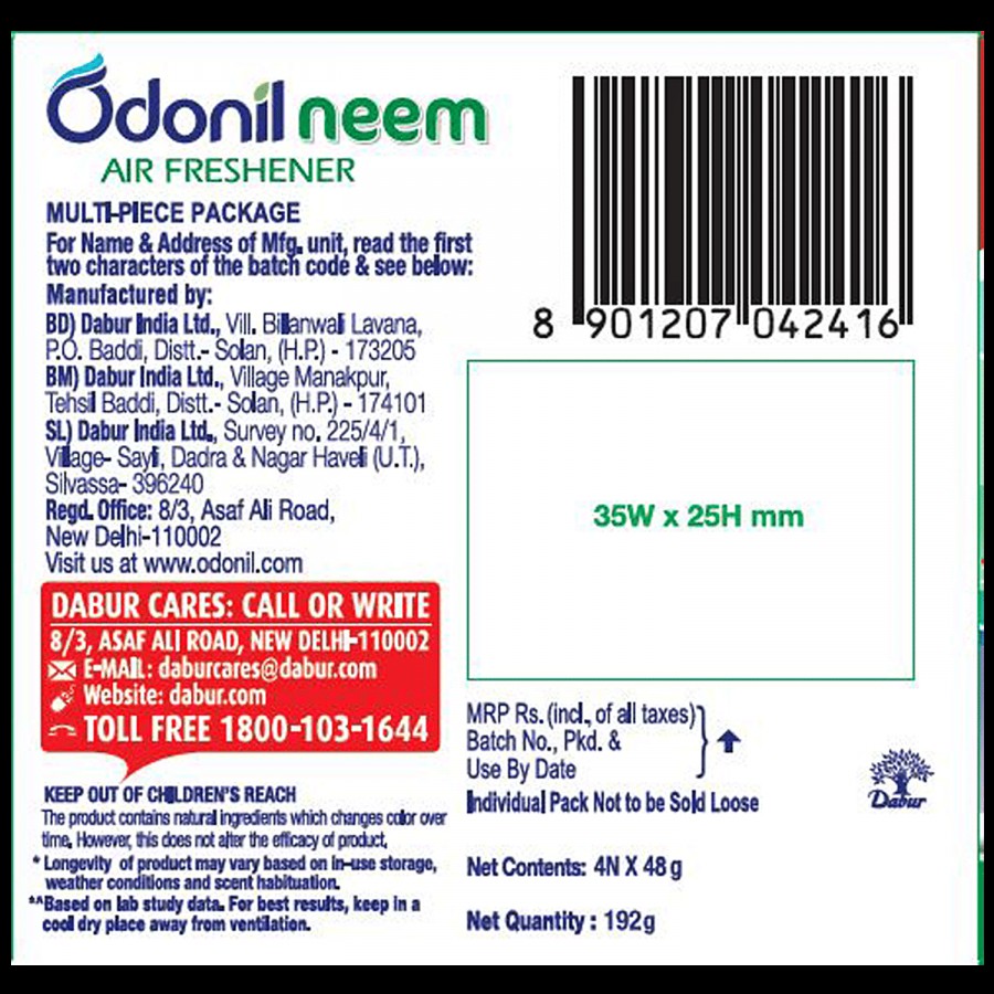 Odonil  Neem Air Freshener