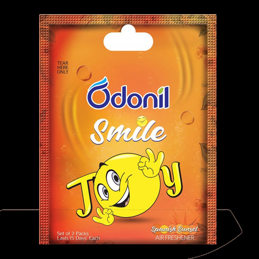 Odonil  Smile JoyÂ Bathroom & Car Freshener - Twin Pack