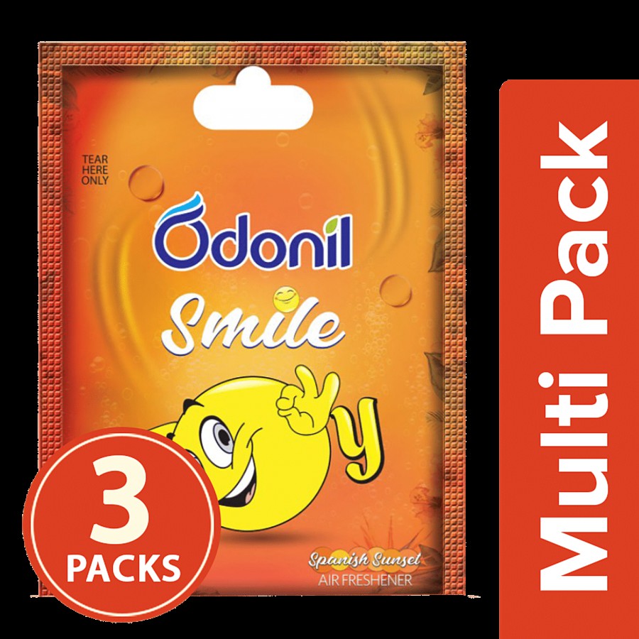 Odonil  Smile JoyÂ Bathroom & Car Freshener - Twin Pack