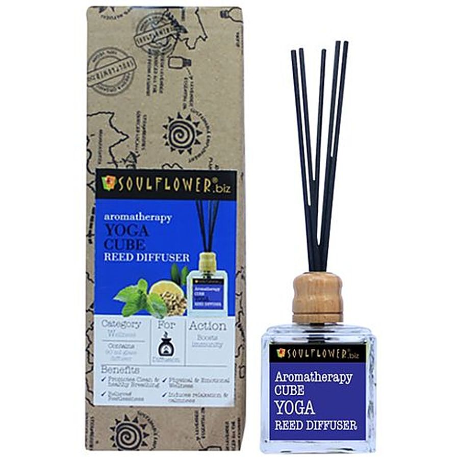 Soulflower Yoga Cube Reed Diffuser