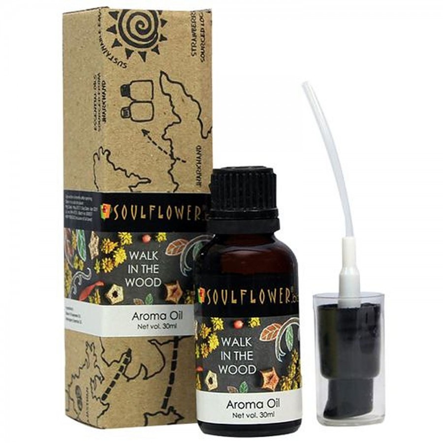 Soulflower Walk in the Wood Aroma Oil