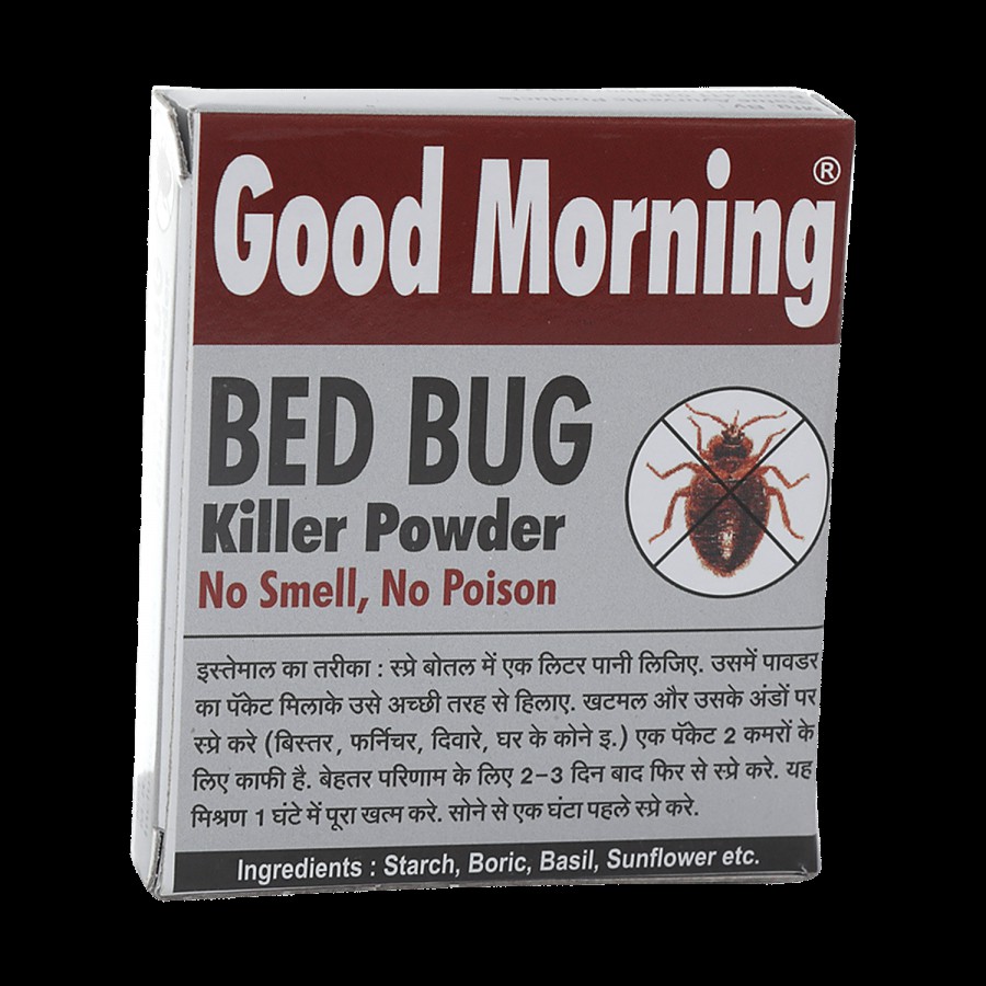 Good Morning Bed Bug Killer Powder