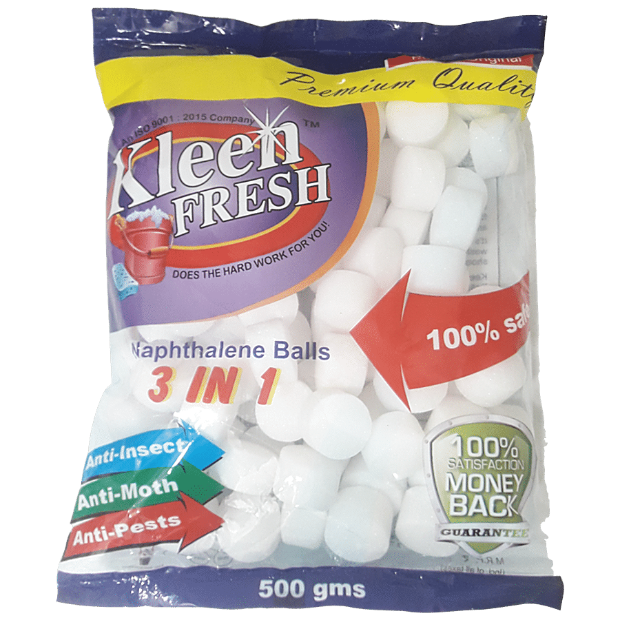 Kleen Fresh Naphthalene Ball - Anti Insects