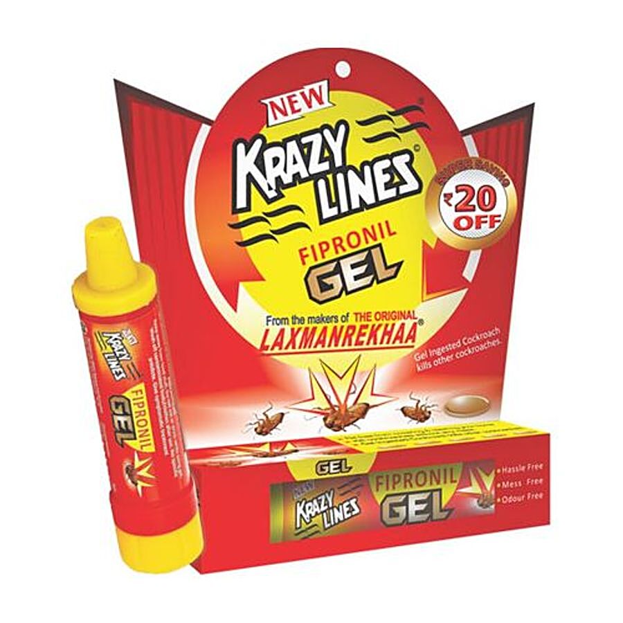 Krazy Lines Fipronil Gel - For Cockroaches