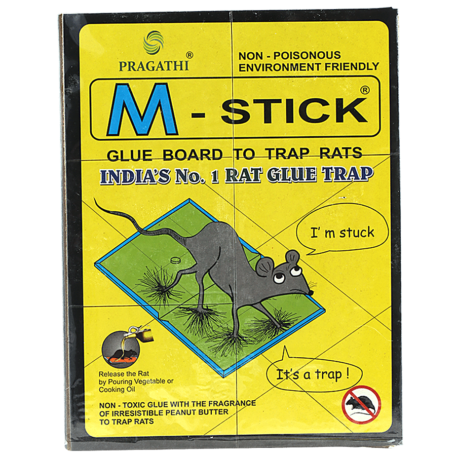 M Stick Glue Board To Trap Rats - Big