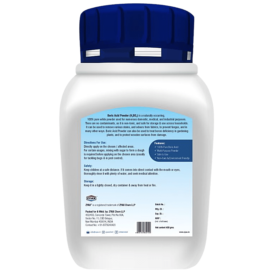 Zyax Boric Acid Powder