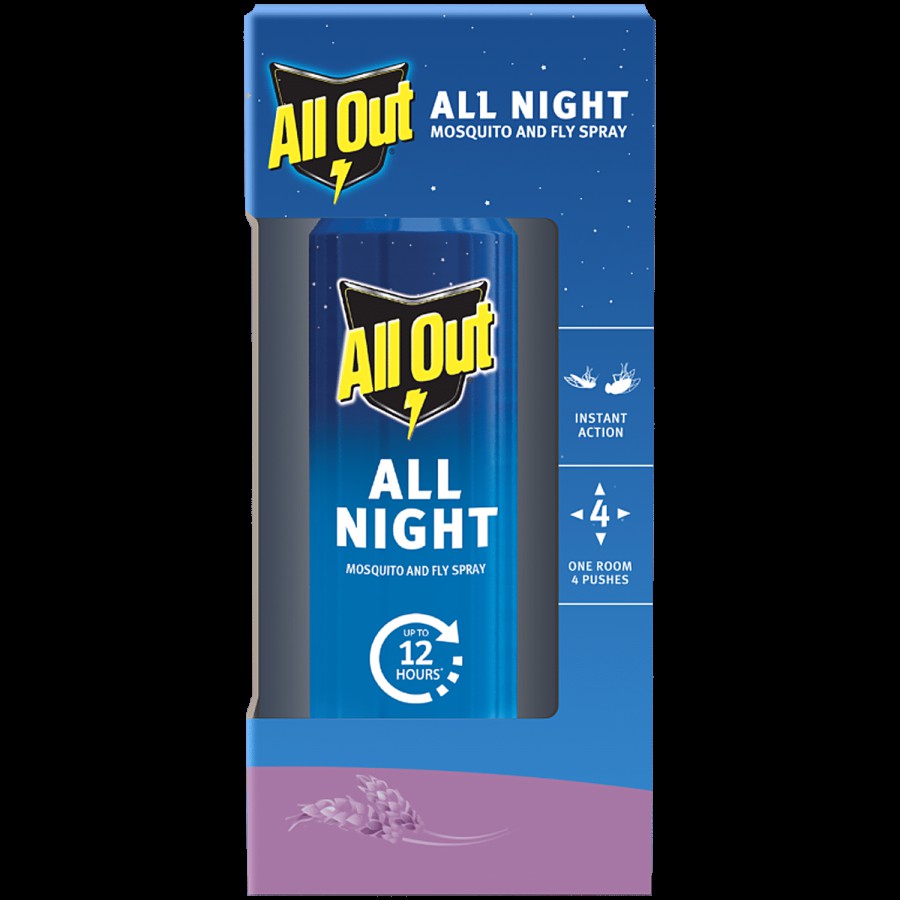 All Out All Night Mosquito & Fly Spray