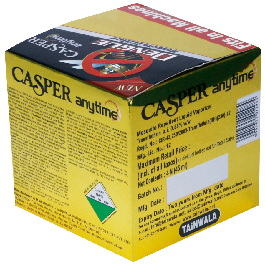 Casper Mosquito Repellent Insecticide Liquid