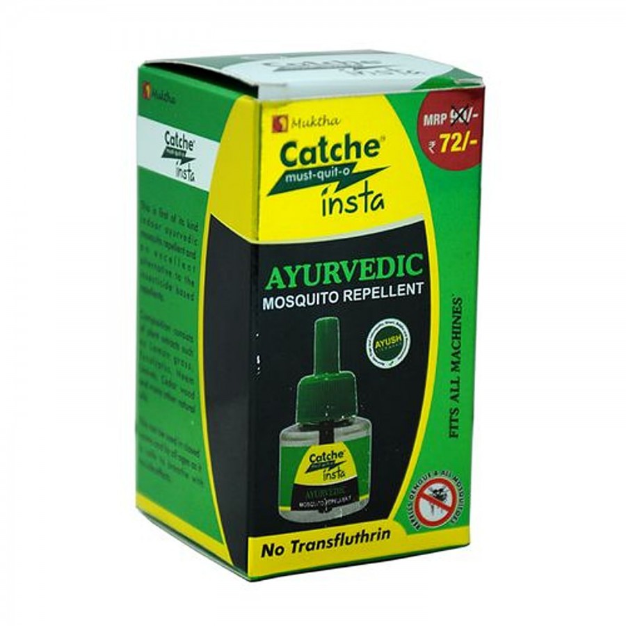 Catche Insta Ayurvedic Repellent - MUST-QUIT-O