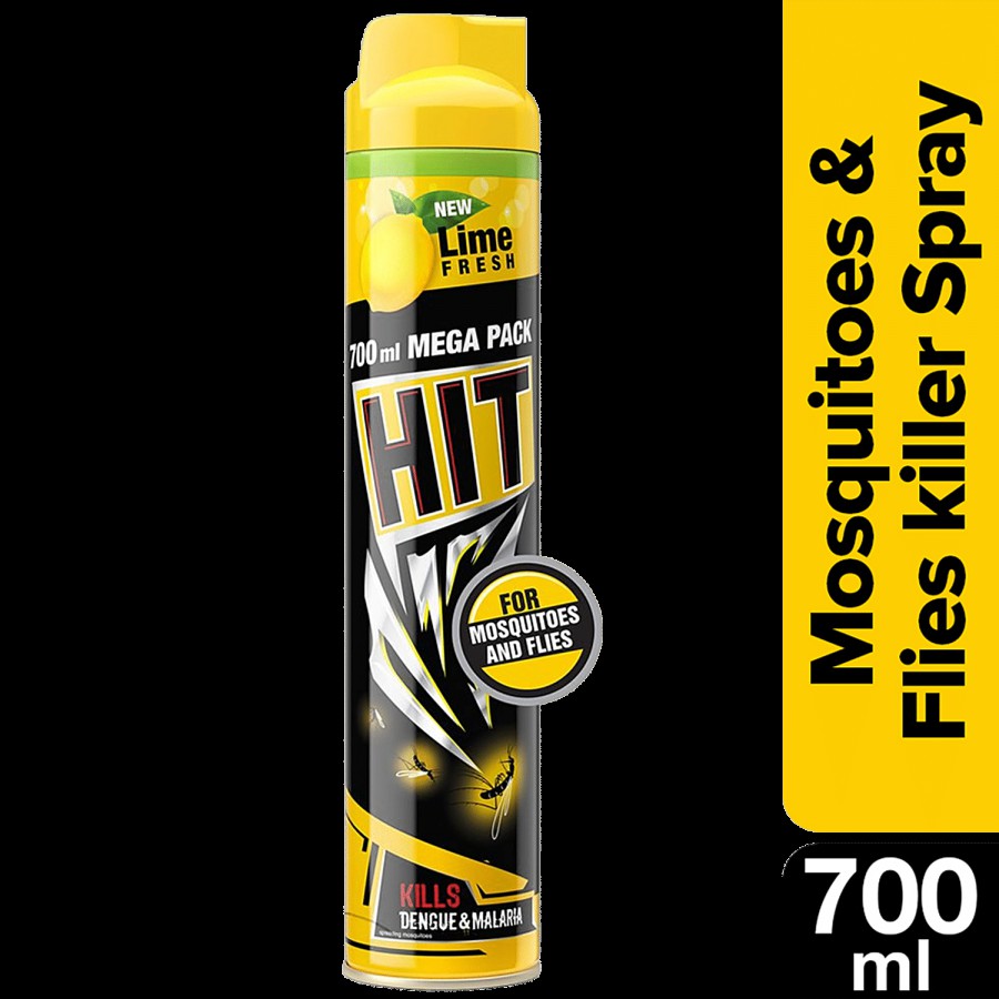 HIT Mosquitoes & Flies Killer Spray - Lime Fragrance