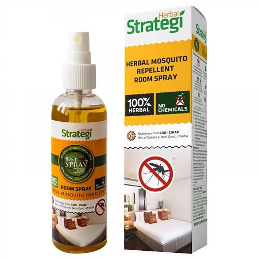 Herbal Strategi Just Spray - Mosquito Repellent Room Spray