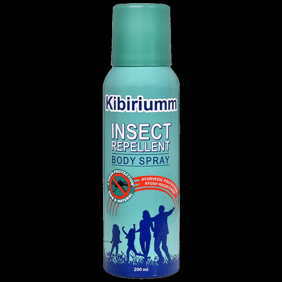 Kibiriumm Insect Repellent Body Spray - Ayurvedic Protection