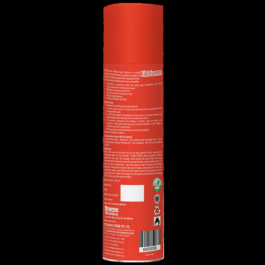 Kibiriumm Repel Insect Barrier - Ayurvedic Protection