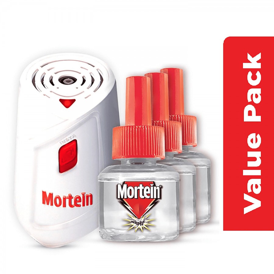 Mortein SmartPlus Mosquito Repellent Liquid(2x45ml) + Insta Mosquito Killer Combo