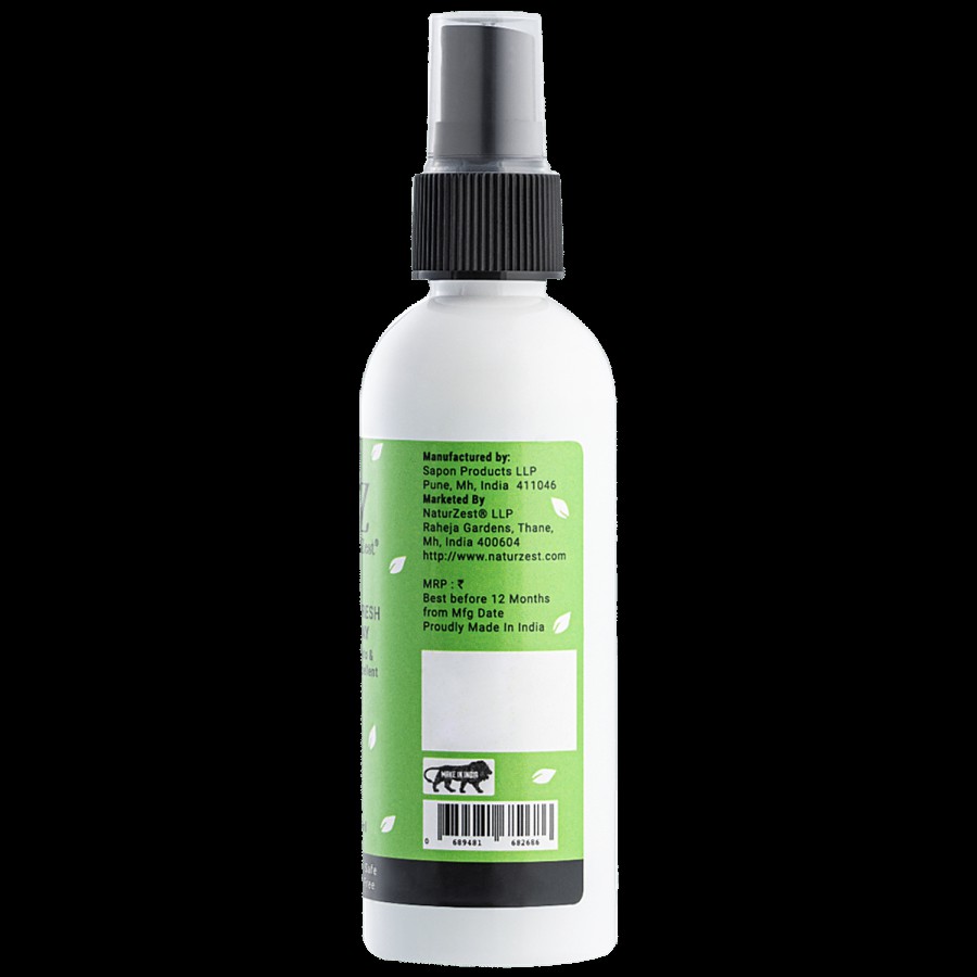 NaturZest Mosquito Repellent - Lemongrass & Rosemary Extract