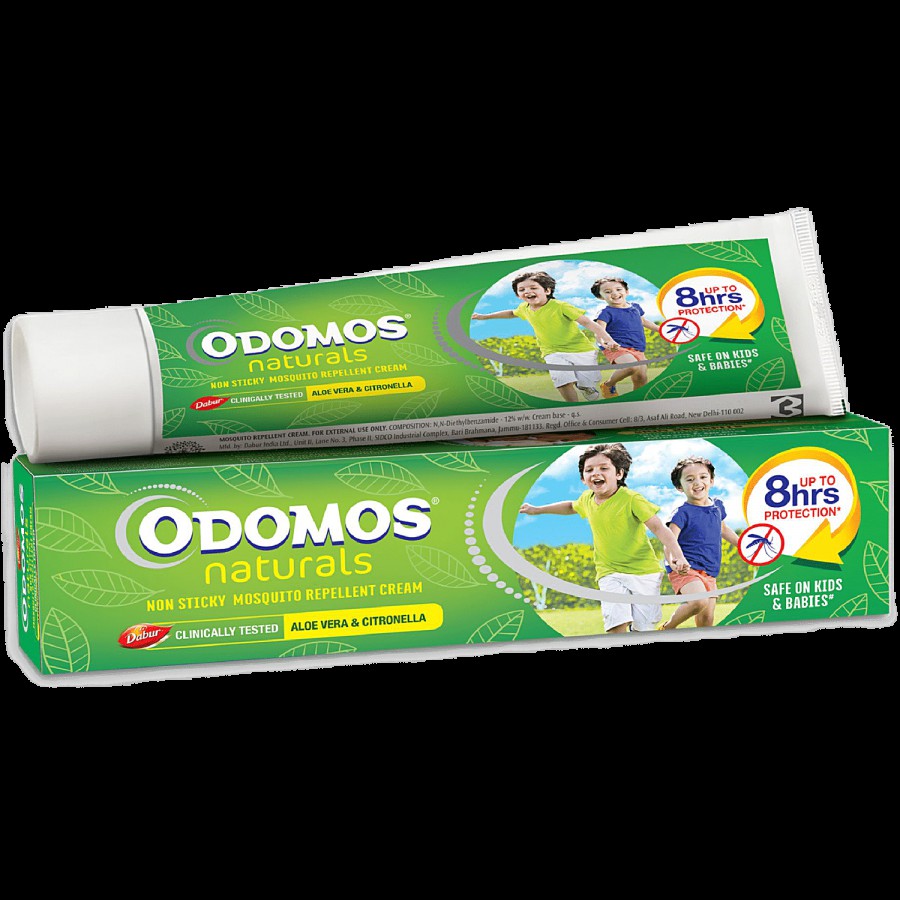 Odomos Naturals Non-Sticky Mosquito Repellent Cream