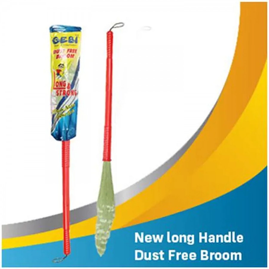 Gebi  Dust Free Broom Jhadoo - New Long Handle