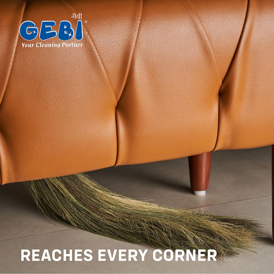 Gebi  No Dust Plastic Floor Broom - Jhadu