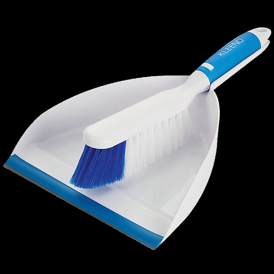 Kleeno by Cello Dustpan With Brush - Blue