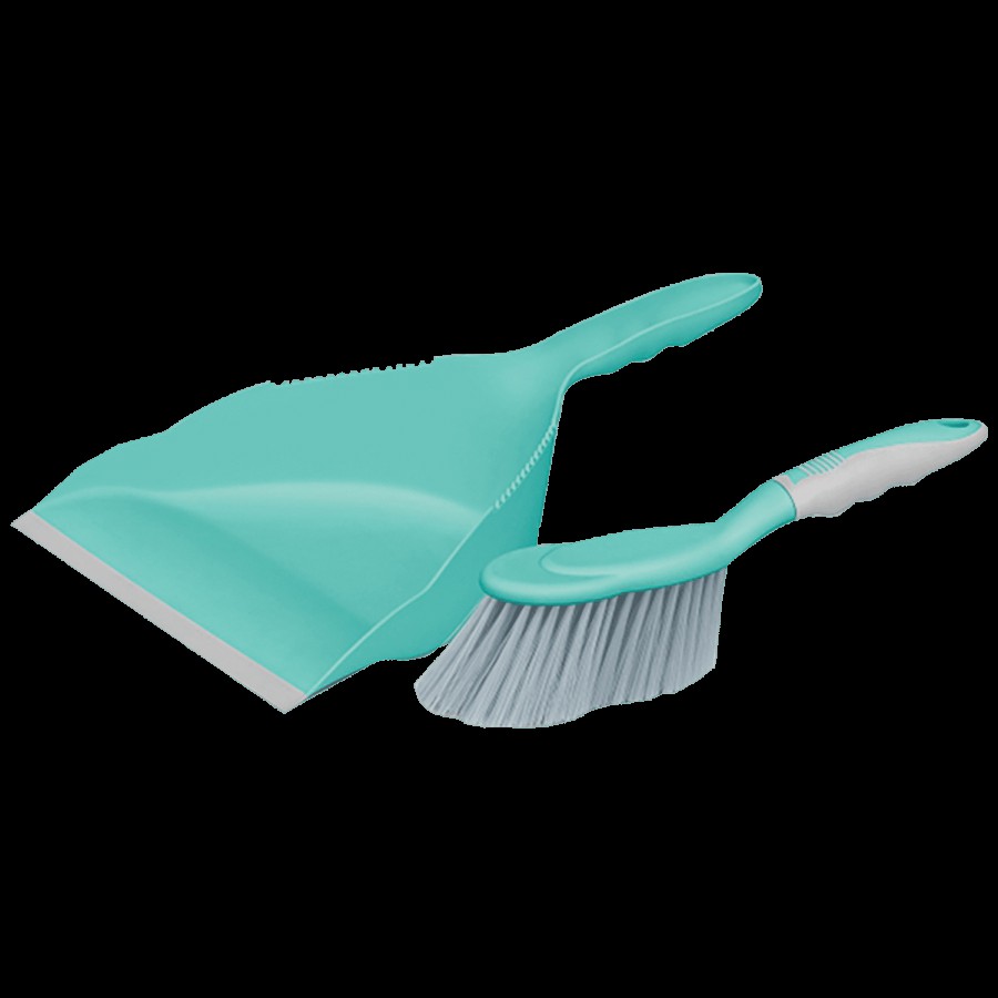 Milton - Spotzero Dustpan & Brush Set - With Comfortable Grip