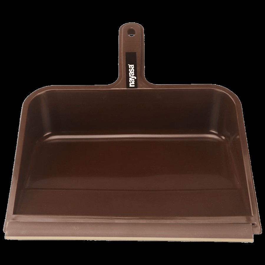 Nayasa Scooper Plastic Dustpan - Brown