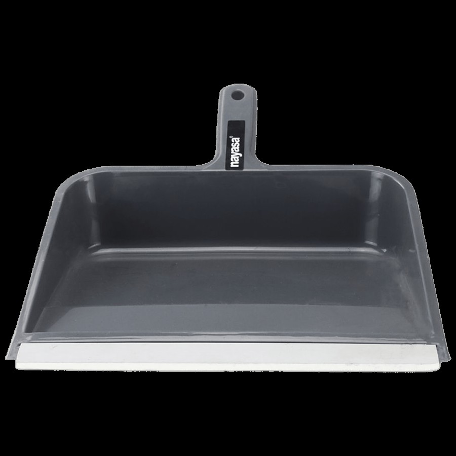 Nayasa Scooper Plastic Dustpan - Grey