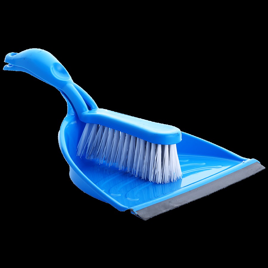 Pro Clean Dustpan With Brush - Durable