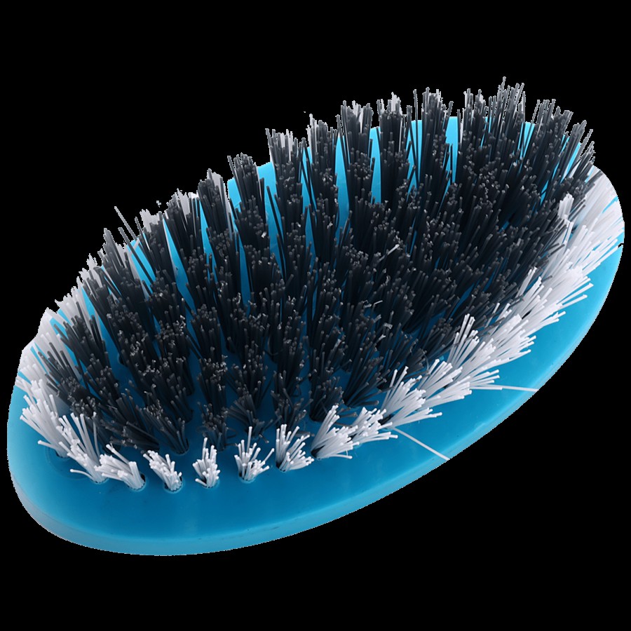 Pro Clean Oval Cloth Brush - Flexible Bristles