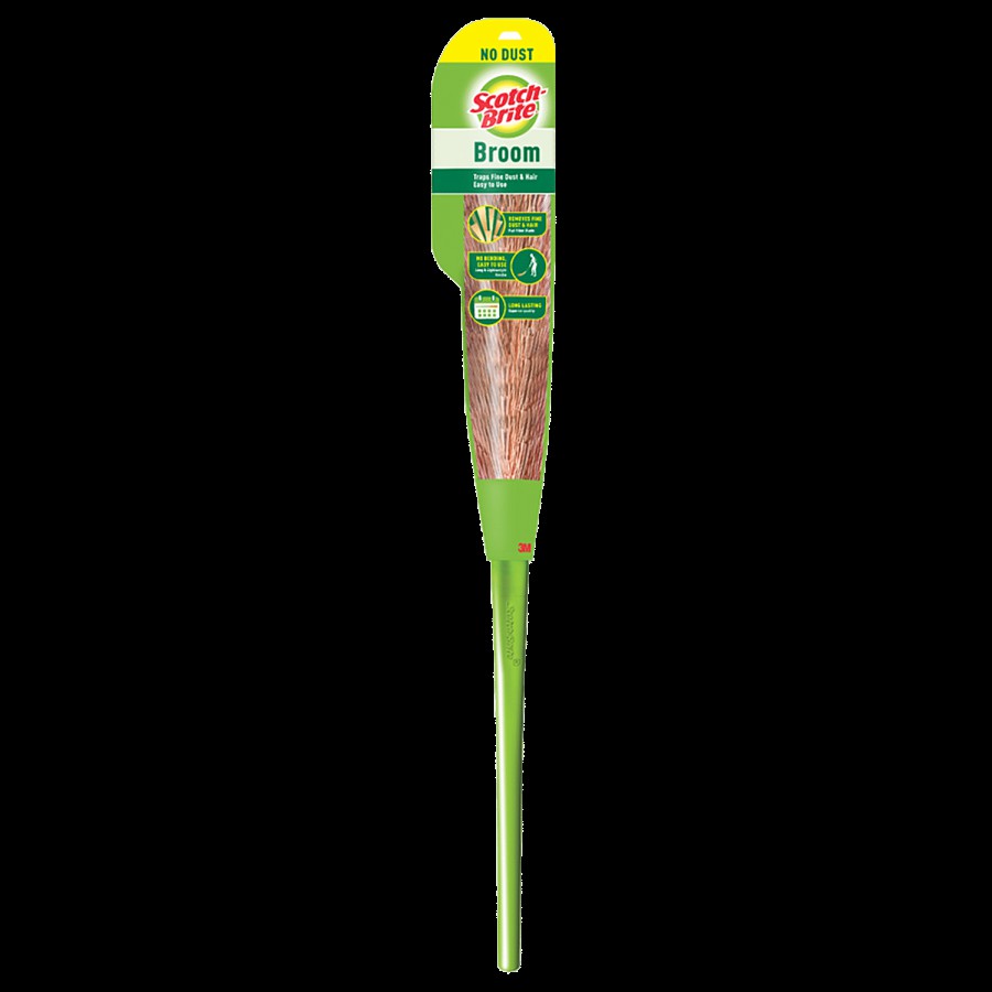 Scotch brite No-Dust Broom - Long Handle