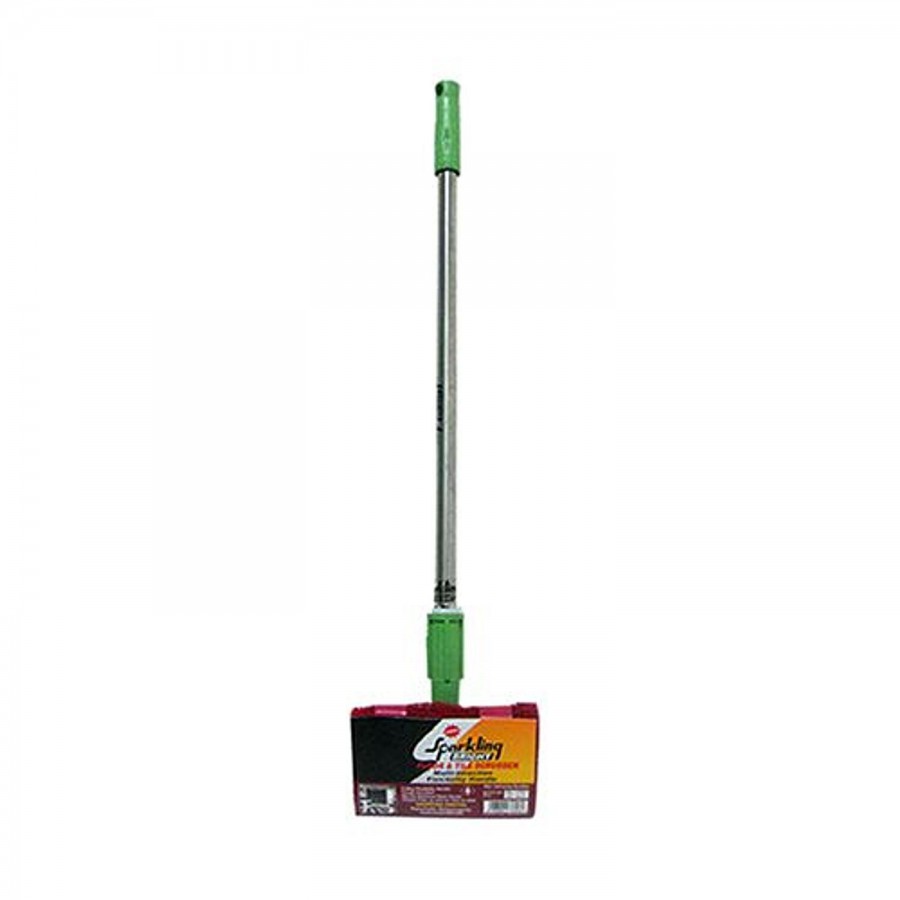 Sparklingbright Floor And Tile Scrubber With Handle