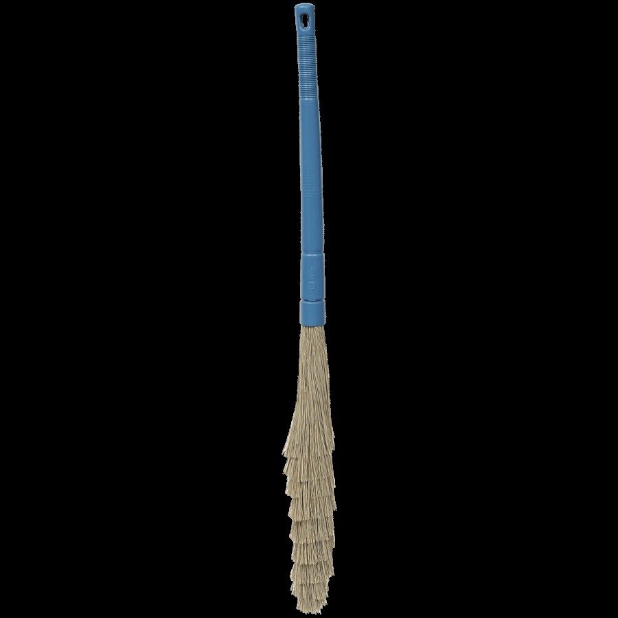 bb home Dust Free Broom/Plastic Broom/Jhadu - For Dry & Wet Floor Cleaning