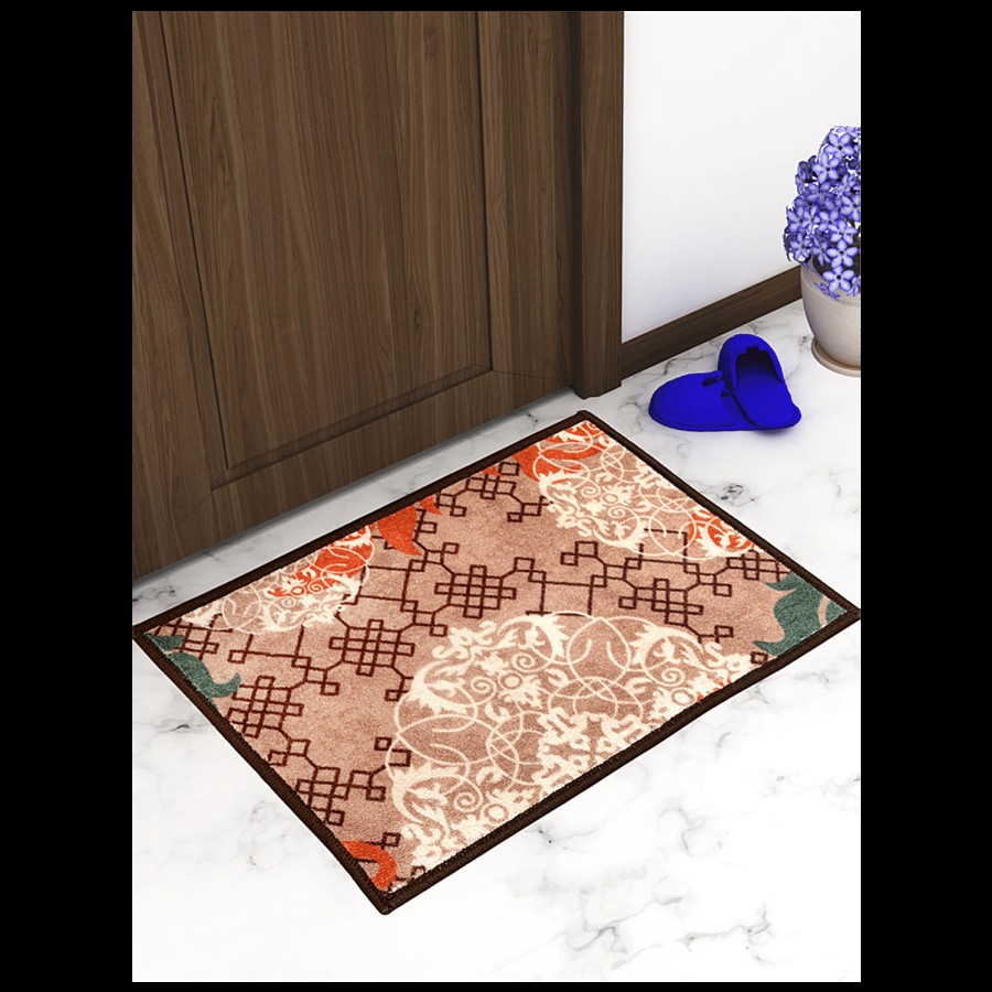 Athom Living Anti Slip Printed Door/Floor Mat - Aristrocrat