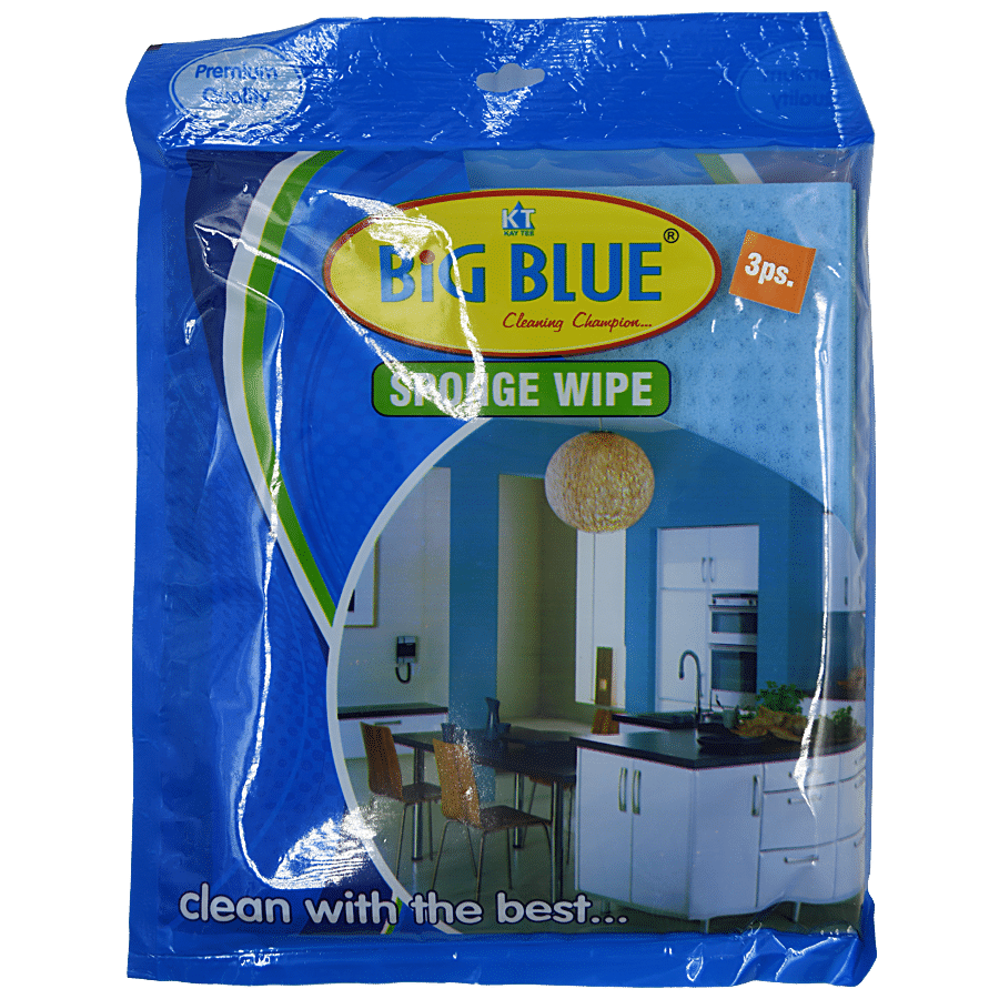 Big Blue Cellulose Sponge Wipe