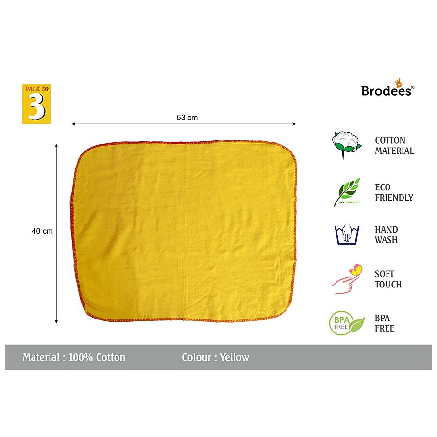 Brodees Cotton Dusting Cloth - Yellow