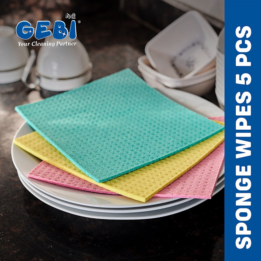 Gebi  Sponge Wipes - For Kitchen Cleaning