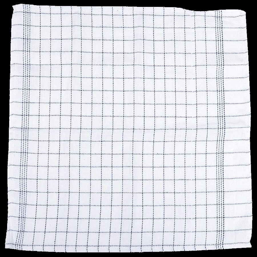 JBG Home Store Kitchen Cotton Napkins - For Cleaning