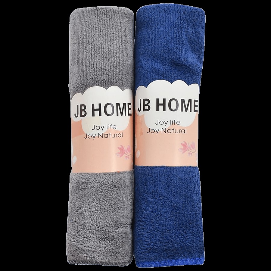 JBG Home Store Microfiber Clothes - Blue & Grey