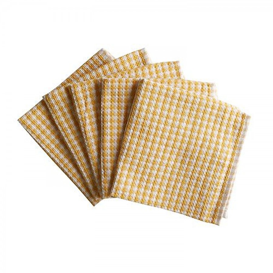 Lushomes Kitchen Towel - Mini Honey Comb Checks