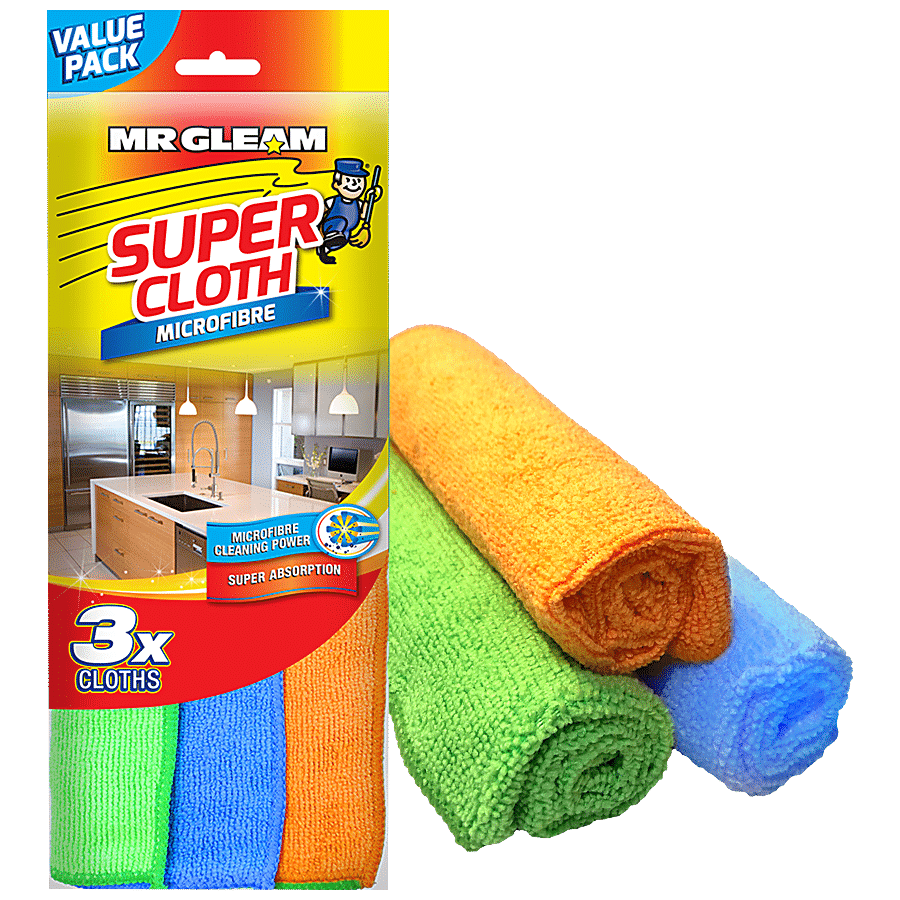 Mr Gleam Super Cloth - Highly Absorbent Microfibre Towels