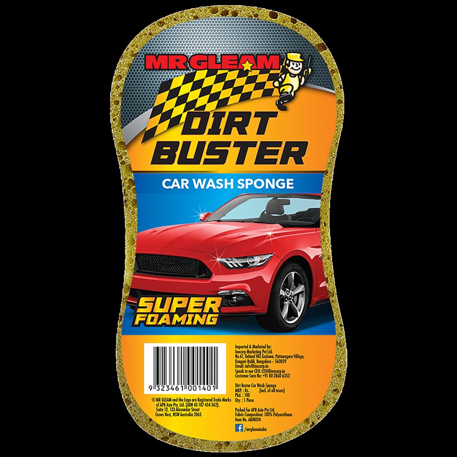 Mr Gleam Dirt Buster - Car Wash Sponge