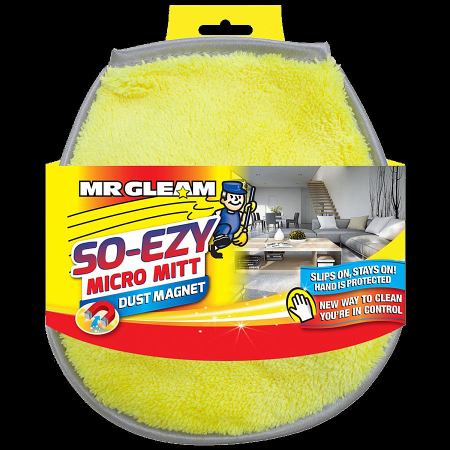 Mr Gleam Micro Mitt Duster - Dust Magnet