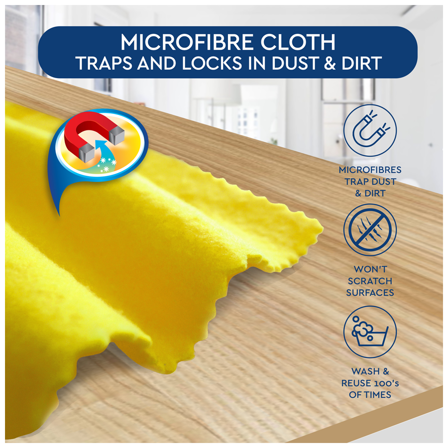 Mr Gleam Microfibre Dust Magnet Cloth - Deep Cleaning