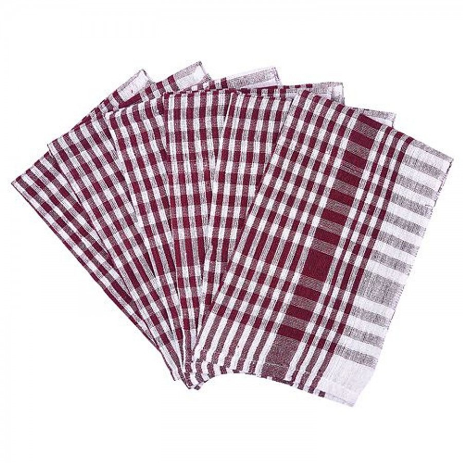 Nostaljia Kitchen Towels - Maroon