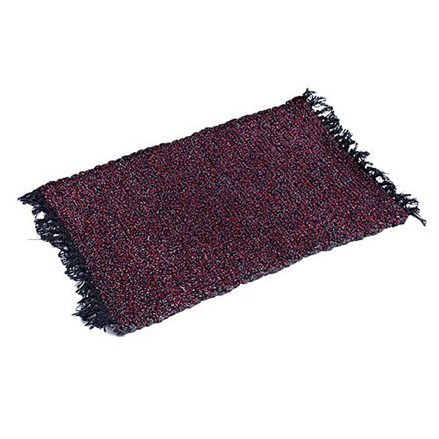 SHAMROCK Door/Balcony/Bathroom/Washroom One Side Mat - Purple