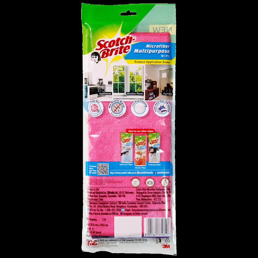 Scotch brite Microfibre Multipurpose Wipe