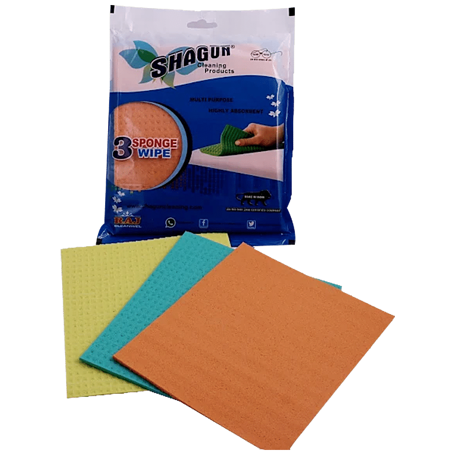 Shagun  New Sponge Wipe For Cleaning - S-15 For Glass & Gadgets