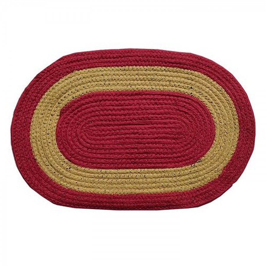 Shamrock Door/Floor Mat - Oval Mat