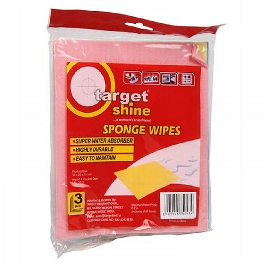 Target Shine Sponge Wipes - Cellulose (18x20x0.4 cm)