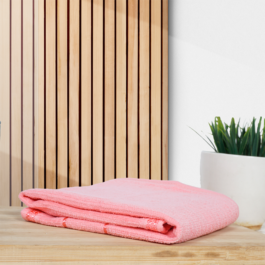 VC Face Hand Towel - Baby Pink