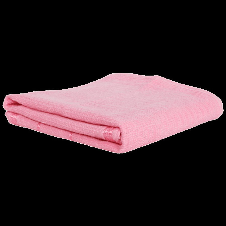 VC Face Hand Towel - Baby Pink